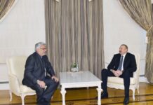 Prezident İlham Əliyev Paraqvay Senatının sədrini qəbul edib