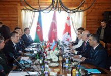 Azərbaycan, Türkiyə və Gürcüstanın müdafiə nazirlərinin görüşü keçirilib