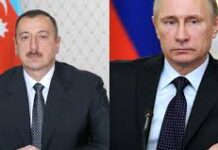 Prezident İlham Əliyev Vladimir Putinə zəng edib