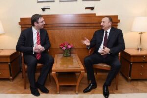 Prezident İlham Əliyev və Serbiya Respublikasının Prezidenti Aleksandar Vuçiç