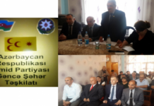 Ümid Partiyasının Gəncə təşkilatı konfrans keçirib
