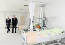 İlham Əliyev Naftalanda açılışlar etdi – Foto