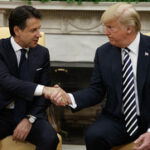 ABŞ Prezidenti Donald Tramp İtaliya Baş naziri Cüzeppe Konte