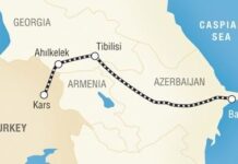 Bakı-Tbilisi-Qars dəmir yolu fəaliyyətdə