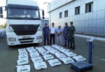 Ukraynaya aparılan 260 kq heroin saxlanıldı – Foto