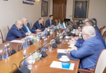 Azərbaycan Dəmir Yolları” QSC-də RF nəqliyyat nazirinin müavini Alan Luşnikov ilə görüş keçirilib