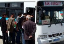 Bakı-Sumqayıt avtobuslarında gediş haqqı 60 qəpiyə endirilib