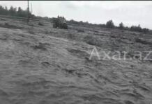 Qəbələdə iki kəndlə əlaqə kəsildi – Video