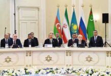 Aktauda Xəzəryanı ölkələrin V sammiti öz işinə başlayıb