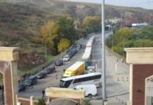 Sərhəd-buraxılış məntəqəsindəki qəzada bir hərbçi ölüb