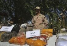 İranda 1 ton 800 kiloqram narkotik maddə müsadirə edilib