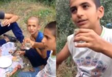 Sosial şəbəkələrdə əllərində stəkan tutub sağlıq deyən azyaşlıların valideynləri cərimələnib