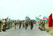 Azərbaycan ordusunda sıçrayış marşı üzrə yarışlar başlayıb