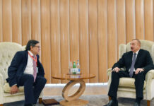 İlham Əliyev BMT baş katibinin müavini ilə görüşüb