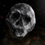 insan kəlləsi formasında asteroid
