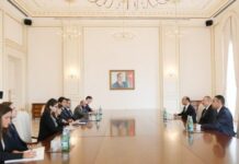 Azərbaycan Prezidenti İtaliya Senatı sədrini qəbul edib