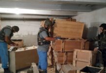 Yasamalda məktəbin zirzəmisində partlamamış hərbi sursat tapılıb