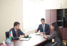 Millət vəkili Naqif Həmzəyev Gəncədə seçiciləri qəbul edib