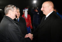 İlham Əliyev Belarusa rəsmi səfərə gəlib