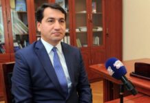 Hikmət Hacıyev: Azərbaycan Prezidentinin İtaliyaya dövlət səfərini mahiyyət və məzmun etibarilə tarixi səfər adlandıra bilərik Azərbaycan Respublikası Prezidentinin köməkçisi - Prezident Administrasiyasının Xarici siyasət məsələləri şöbəsinin müdiri Hikmət Hacıyev