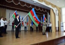 Sumqayıt Dövlət Universitetində Dövlət Bayrağı Günü qeyd olunub