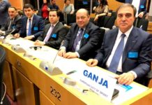 Gəncə Avropanın İdman Şəhəri titulunun rəsmi bayrağını təhvil alıb