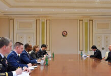 İlham Əliyev ABŞ-ın Müdafiə Nazirliyinin nümayəndə heyətini qəbul edib