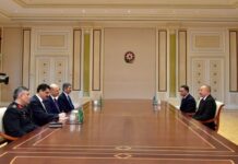 Prezident İlham Əliyev Türkiyənin daxili işlər nazirinin başçılıq etdiyi nümayəndə heyətini qəbul edib