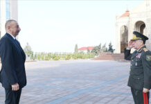 İlham Əliyev Daxili İşlər Nazirliyinin Polis Akademiyasında yeni tədris binasının açılışında iştirak edib