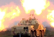 DANA özüyeriyən artilleriya qurğularından praktiki atışlar keçirilib