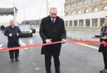 İlham Əliyev paytaxtın Ziya Bünyadov prospekti ilə Balaxanı-Binəqədi avtomobil yolunu birləşdirən yeni yolun açılışında iştirak edib