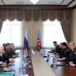 Azərbaycan Respublikası Müdafiə nazirinin birinci müavini – Silahlı Qüvvələrin Baş Qərargah rəisi general-polkovnik Nəcməddin Sadıkov Rusiya Federasiyası Müdafiə nazirinin birinci müavini – Silahlı Qüvvələrin Baş Qərargah rəisi ordu generalı Valeri Gerasimovun rəhbərlik etdiyi nümayəndə heyətilə görüşüb.