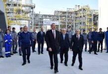 İlham Əliyev Sumqayıtda “SOCAR karbamid” zavodunun açılışında iştirak edib