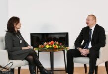 İlham Əliyev “CISCO” şirkətinin icraçı vitse-prezidenti ilə görüşüb