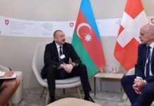 İlham Əliyevin və İsveçrə Prezidenti Ueli Maurerin görüşü olub