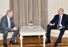 İlham Əliyev Beynəlxalq Astronavtika Federasiyasının icraçı direktorunu qəbul edib