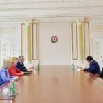 İlham Əliyev Böyük Britaniyanın Baş nazirinin Azərbaycan üzrə ticarət elçisini qəbul edib