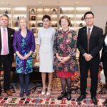 Azərbaycan Respublikasının Birinci vitse-prezidenti Mehriban Əliyeva və Böyük Britaniyanın Baş nazirinin Azərbaycan üzrə ticarət elçisi Baronessa Emma Nikolson