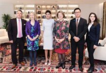 Birinci vitse-prezident Mehriban Əliyeva Böyük Britaniyanın Baş nazirinin Azərbaycan üzrə ticarət elçisi ilə görüşüb