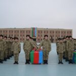 gənc əsgərlərin andiçmə mərasimi