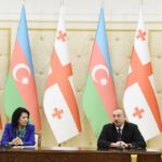 Azərbaycan və Gürcüstan prezidentləri mətbuata bəyanatlarla çıxış ediblər