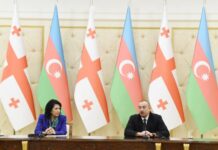 Azərbaycan və Gürcüstan prezidentləri mətbuata bəyanatlarla çıxış ediblər