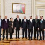 İlham Əliyev Türkiyə-Azərbaycan parlamentlərarası dostluq qrupunun rəhbərinin başçılıq etdiyi nümayəndə heyətini qəbul edib
