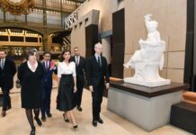Mehriban Əliyeva Fransanın Orsey muzeyini ziyarət edib