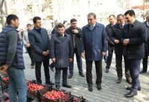 Niyazi Bayramov kənd təsərrüfatı yarmarkasına baş çəkib VIDEO