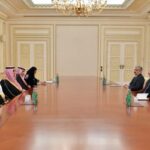 İlham Əliyev Səudiyyə Ərəbistanı Krallığının nümayəndə heyətini qəbul edib