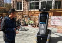 Çində robot keşikçi sınaqdan keçirilir