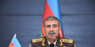 Azərbaycanın müdafiə naziri, general-polkovnik Zakir Həsənov