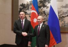 Pekində Azərbaycan və Rusiya prezidentləri arasında görüş olub