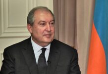 Ermənistan Prezidenti Dağlıq Qarabağ bölgəsinə gəlib